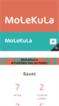 Mobile Screenshot of molekula.org